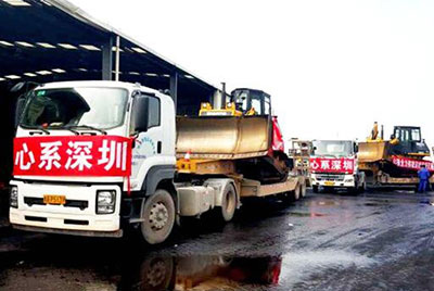 山推參與深圳滑坡事件救援,提供優良設備和悉心服務